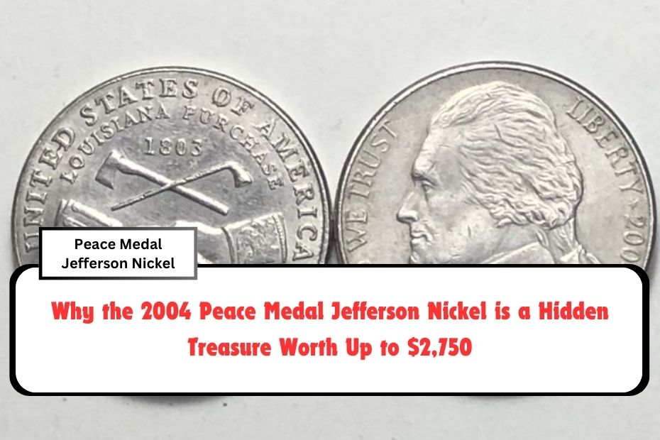 Why the 2004 Peace Medal Jefferson Nickel is a Hidden Treasure Worth Up to $2,750