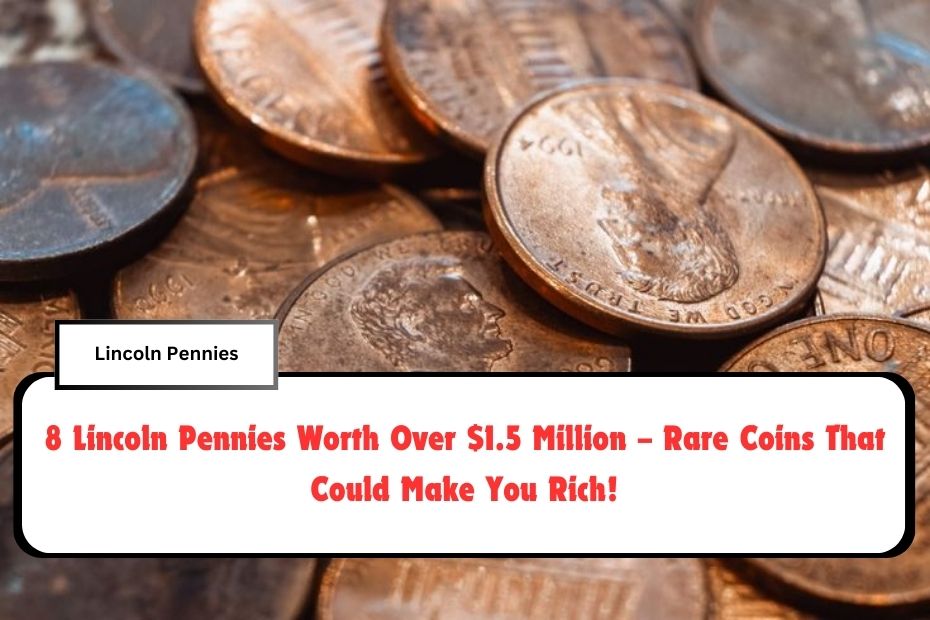 8 Lincoln Pennies Worth Over $1.5 Million – Rare Coins That Could Make You Rich!